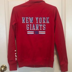 PINK NY Giants zip up